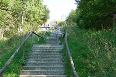 Sankt Crescentius on Tour in Ostheim und auf dem Kreuzberg (Foto: Karl-Franz Thiede)